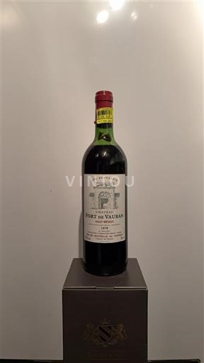 Bordeaux Haut-Médoc Château Fort de Vauxran 1978