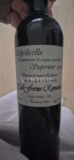 Vénétie Không được chỉ định Dal Forno Romano Vigneto di monte Lodoletta 2008