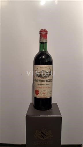 Bordeaux Saint-Estèphe Château Le Boscq 1969