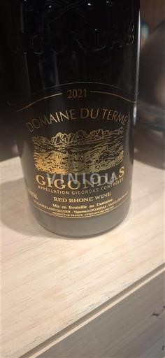 Thung lũng Rhône Gigondas Domaine Terme 2021