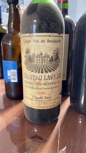 Burdeos Bordeaux superior Château Laville 1978