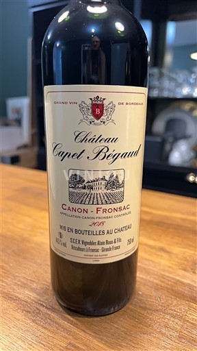 Bordeaux Canon-Fronsac Château Capet Bégaud 2009