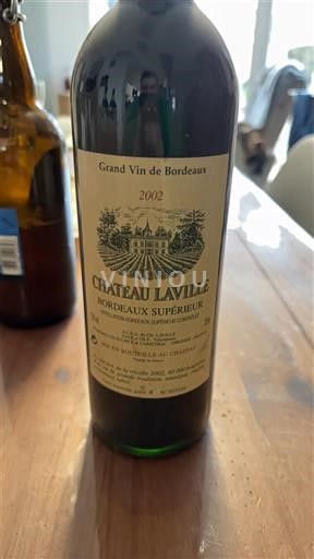 Burdeos Bordeaux superior Château Laville 2002