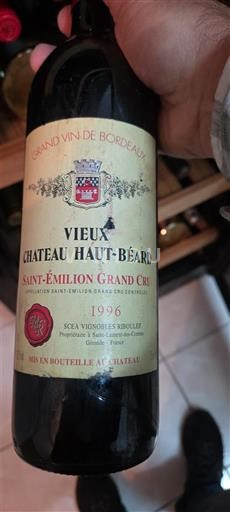 Bordeaux Saint-Émilion Grand Cru Grand Cru Château Vieux Château Haut-Béard 1996