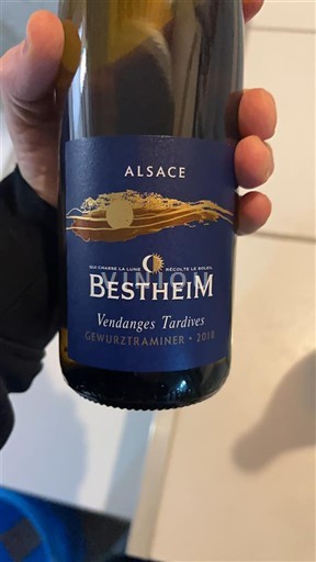 Alsácia Bestheim Vendanges Tardives Gewurztraminer 2018