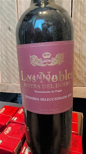 Castilien og León Ribera del Duero Los Nobles Vendimia Seleccionada 2020