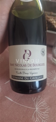 Valle della Loira Saint-Nicolas-De-Bourgueil Domaine Grollay 2020