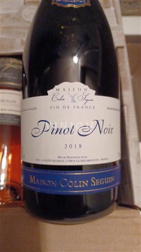 Bourgogne Ospecificerad Maison Colin Seguin 2018