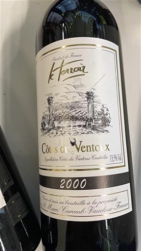 Vine Rouge sec Hervé 2000 Frankrig Rhône-dalen Ikke specificeret AOC