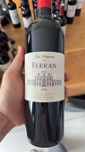 Burdeos Pessac-Léognan Château Ferran Les Dames de Ferran 2018