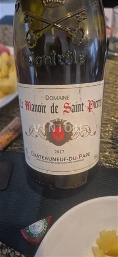 Valle del Ródano Châteauneuf-du-Pape. Le Manoir de Saint-Pierre 2017