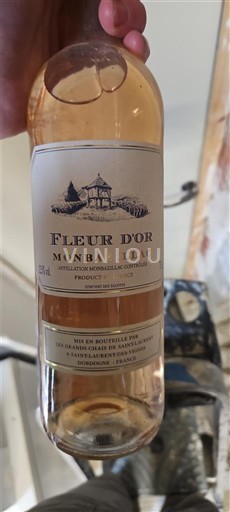 Lounais-Ranska Monbazillac Grand Cave de Saint-Vincent Fleur d'Or Ei vuosikertaa