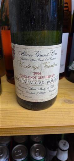 Alsace Not Specified Grand Cru Jos/Dv Vicus Romain Tokay-Pinot Gris Hengst 1996