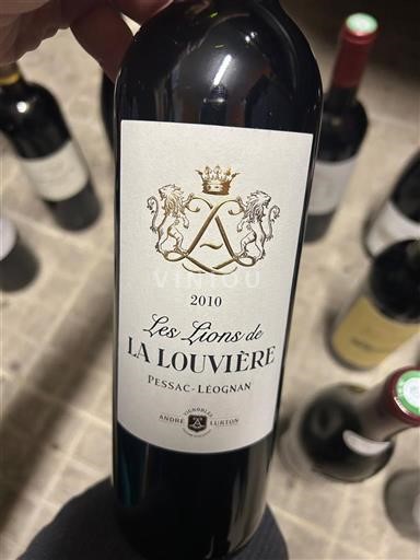 Burdeos Pessac-Léognan La Louvière Les Lions de 2010