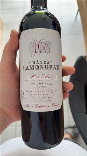 Bordeaux Haut-Médoc Château Lamongeau 2021