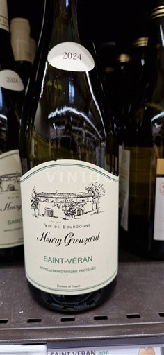 Bourgogne Saint-Véran Henry Fessy 2024