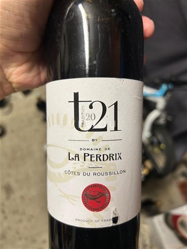 Roussillon Côtes du Roussillon Domaine La Perdrix t21 2020