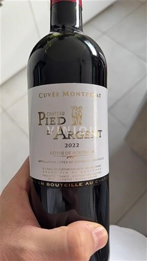 Bordeaux Côtes-de-Bordeaux Château Pied d'Argent Montfret 2022
