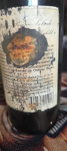 Bordeaux Haut-Médoc Château Peyre-Lebade Neleten.