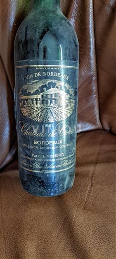Burdeos Bordeaux Château Cruis 1987