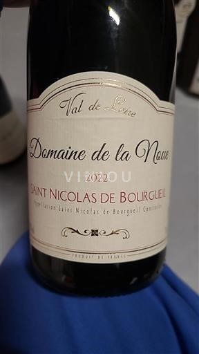 Loire Valley Saint-Nicolas-De-Bourgueil Domaine La Naue 2022