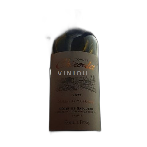 Sudoeste Côtes de Gascogne Domaine IGP Soleil D'Automne Domaine Chiroulet 2022
