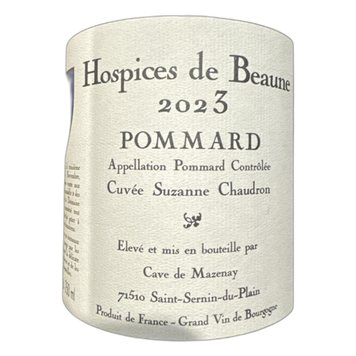 Burgund Pommard Hospices de Beaune Suzanne Chaudron 2023