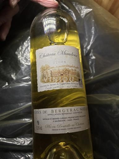 Tây Nam Côtes-de-bergerac Château Miaudoux 2008