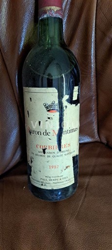 Langvedok Corbières Baron de Montimas 1982