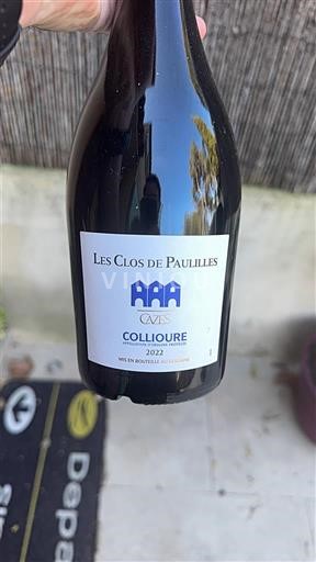 Roussillon Collioure Les Clos de Paulilles AAA 2022