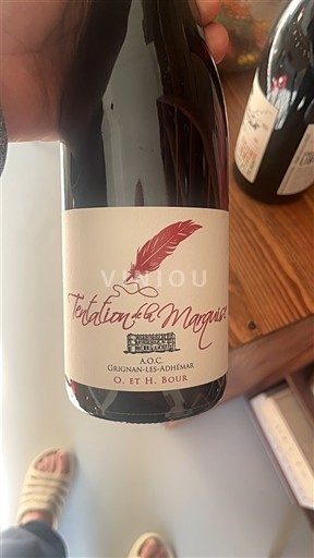 Valle del Rodano Grignan-les-adhémar O. et H. Bour Tentation de la Marquise Senza annata