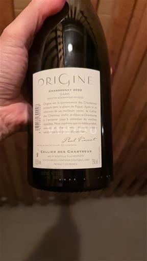 Languedoc-Roussillon Gard Cellier des Chartreux Origine 2022