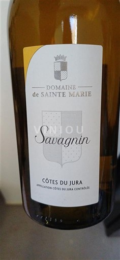 Jura Côtes du Jura Domaine Sainte Marie Savagnin 2015