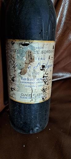 Burdeos Bordeaux superior Château Algué Prestige 1979