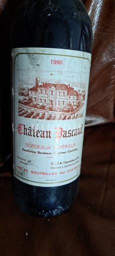Burdeos Bordeaux superior Château Vascaud 1990