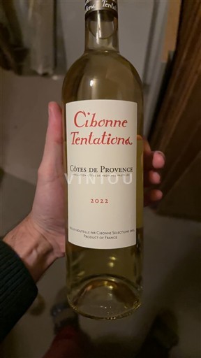 Provence Côtes-de-Provence Cibonne Tentations 2022