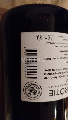 Rhône Valley Côte-Rôtie Domaine Martin Clerc 2020