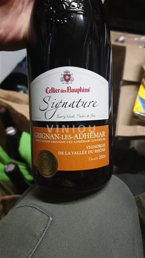 Valle del Rodano Grignan-les-adhémar Cellier des Dauphins Signature 2024