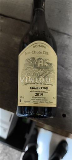 Jura Côtes-du-jura Domaine Jean-Claude Credoz Sélection Vieilli en Fûts de Chêne 2019