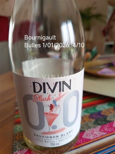Thung lũng sông Loire Divin Blush 0.0 Sauvignon Blanc Không niên vụ