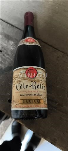 Thung lũng Rhône Côte-rôtie E. Guigal Côtes Brune et Blonde 1985