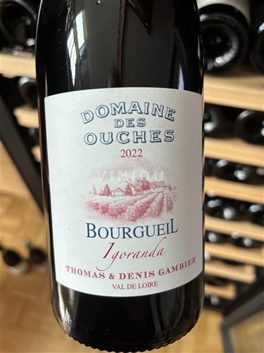 Valle della Loira Bourgueil Domaine S Ouches Igoranda 2022