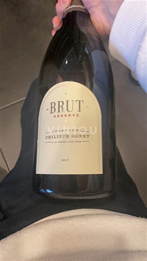 Šampanja Šampanjec Philippe Gonet Brut Réserve Neleten.