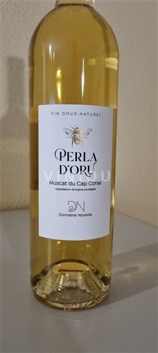 Corse Muscat-du-cap-corse Domaine Novella Perla d'Oru 2024