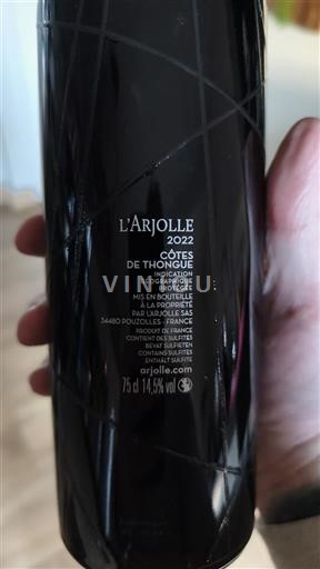 Languedoc-Roussillon Côtes de Thongue L'Arjolle Arlequin 2022