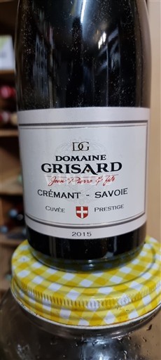Savoie và Bugey Crémant-de-savoie Domaine Grisard Prestige 2015