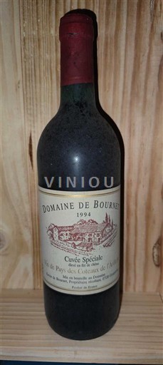 Vine Rouge sec Cuvée Spéciale Domaine Bournet 1994 Frankrig Rhône-dalen Ikke specificeret AOC