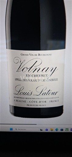 Borgoña No especificado Premier Cru Louis Latour En Chevret 2015