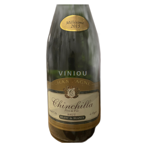 Champagne Ikke specificeret Chinchilla Blanc de Blancs 2015