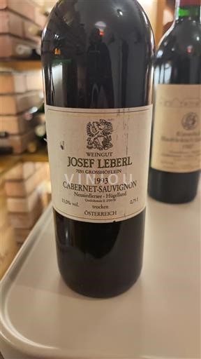 Burgenland Neusiedlersee DAC Weingut Josef Leberl Cabernet Sauvignon 1993